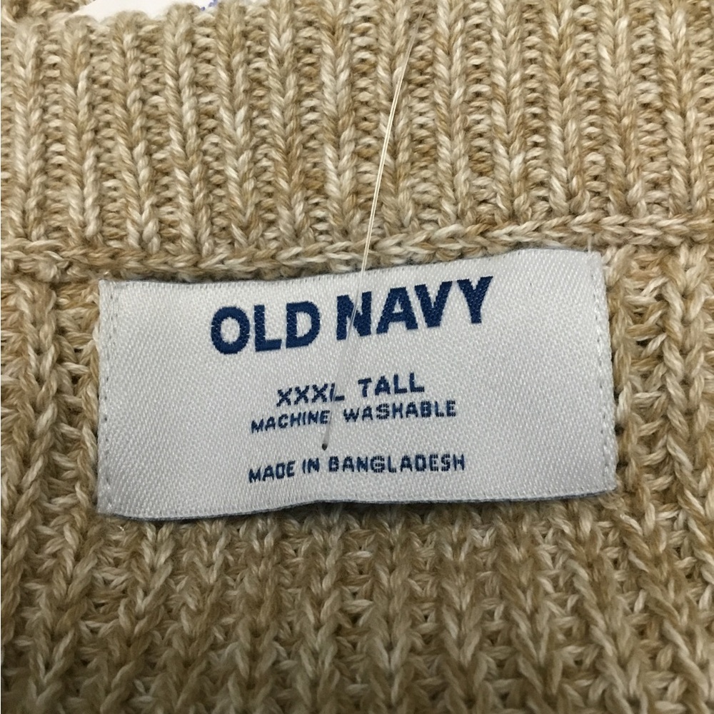 Old Navy Beige Knit Sweater - Picture 2 of 15
